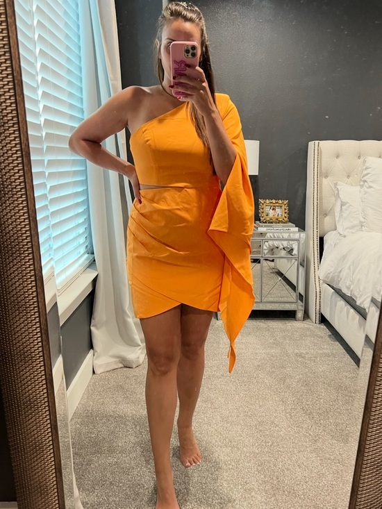 Lavish Alice Dresses & Skirts - Lavish Alice One-Shoulder Draped Dress